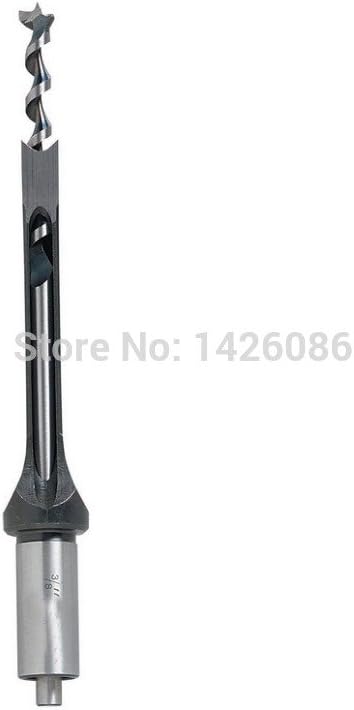 Toolso Woodworking Square hole drill bits Mortising Chisel Set,10mm/ 3/8"