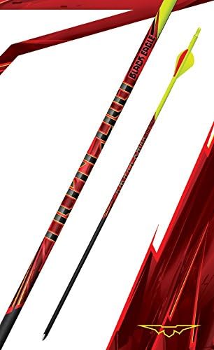 Black Eagle Outlaw Fletched Carbon Hunting Arrows - 12 Pack