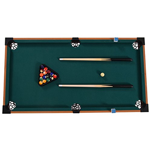 USA_BEST_SELLER 4 in 1 Multi Game Swivel Steady Combo Game Table Hockey Soccer Foosball Pool Tennis Table - Thumbnail 6