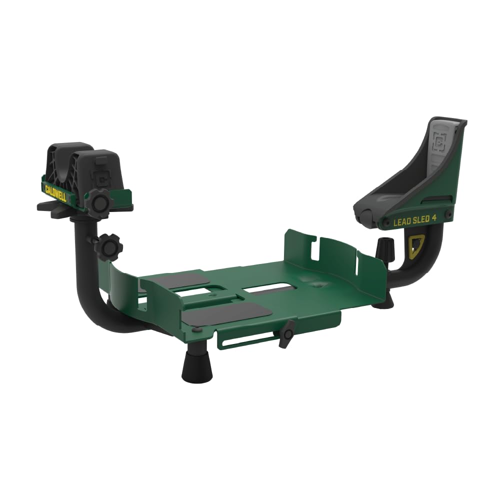 Caldwell Lead Sled 4 with Open Frame, Adjustable Weight Tray, for Shooting, Hunting, and Outdoors Image