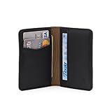 Saddleback Leather Co. Thin Full Grain Leather Slim Bifold Wallet for Men RFID Shielded Includes 100 Year Warranty