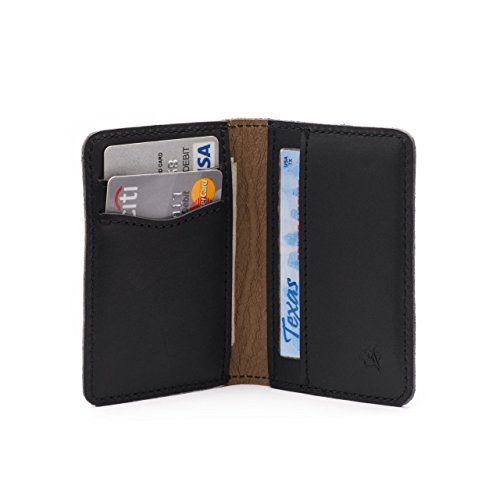 Saddleback Leather Co. Thin Full Grain Leather Slim Bifold Wallet for Men RFID Shielded Includes 100 Year Warranty