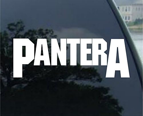 PANTERA BAND LOGO VINYL DECAL STICKER (6" (2 Pack) any color)