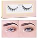 Icona Lashes False Eyelashes Pack - Fake Eyelashes Extensions - Soft, Fluffy Falsies with Tapered Ends & Professional-Grade Band-Handmade, Vegan, Reusable - Natural Black - Happily Ever After