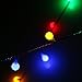Ball Fairy Lights, 39 ft 100 LED Colorful Globe Fairy Light with 31V Plug Multicolor with Wireless Remote Control and Timer 6 Modes Dimmable