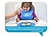 Waterproof Silicone Bibs – New Reinforced Buttonholes Keep Bib on Toddler – Stay Open Food Pocket Catches All Spills – Reduce Cleaning and Laundry – Bonus Spoon or Bandana – Set of 2 (Blue & Green)