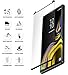 Galaxy Note 9 Screen Protector, Poetic [HD Clear][Case Friendly][Anti-Fingerprint] Premium Tempered Glass Screen Protector for Samsung Galaxy Note 9 Black