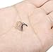 Jstyle 20G 5 Pcs Stainless Steel Nose Rings Studs Screw Piercing Body Jewelry 2mm