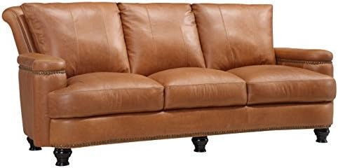 Oliver Pierce OP0024 Nathan Leather, Sofa, Tan