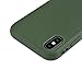 iPhone X Case,iPhone Xs Case, Manleno Slim Fit Full Matte Skin Case 1.5mm Thick Soft Flexible TPU Cover Case for iPhone X Xs 5.8 inch (Matte Hunter Green)
