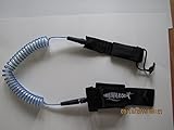 8' SUP Coil Ankle Leash Blue