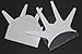 The Original Sneaker DeCreaseR Shoe Shields Crease Prevention Stopper 8-14 Black