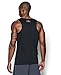 Under Armour Men's CoolSwitch Run Singlet, Black (001)/Reflective, Large