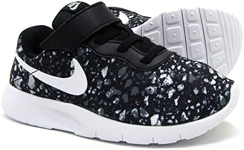 Amazon ナイキ キッズ タンジュン プリント 003 黒 灰 白 Kid S Tanjun Print 21cm 1 Nike ナイキ 運動靴 スニーカー