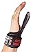 Cobra Grips PRO Weight Lifting Gloves Heavy Duty Straps Alternative Power Lifting Hooks Best for Deadlifts Wrist Wraps Support Bodybuilding (PRO Model for Men One Size, Black Rubber V2)
