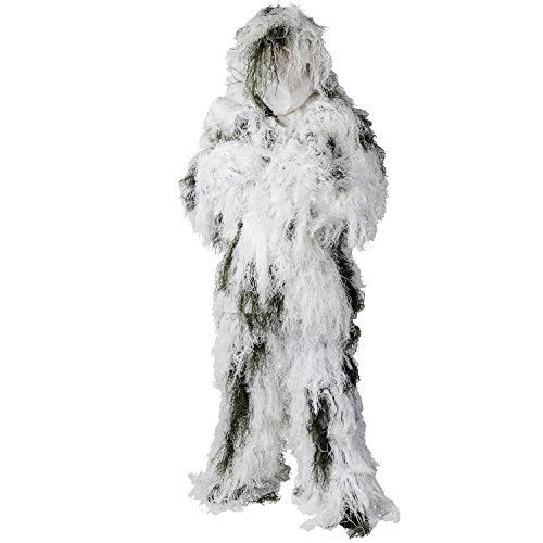 Helikon-Tex Ghillie Suit Tarnanzug - Polyester - Snow Camo