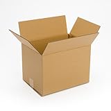 Pratt PRA0075 Recycled Corrugated Cardboard Single Wall Standard Box with C Flute, 14" Length x 10" Width x 10" Height, (Pack of 25) (Misc.)