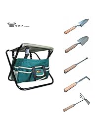 Juego de herramientas y cubo de jardín para niños, de la marca G & F