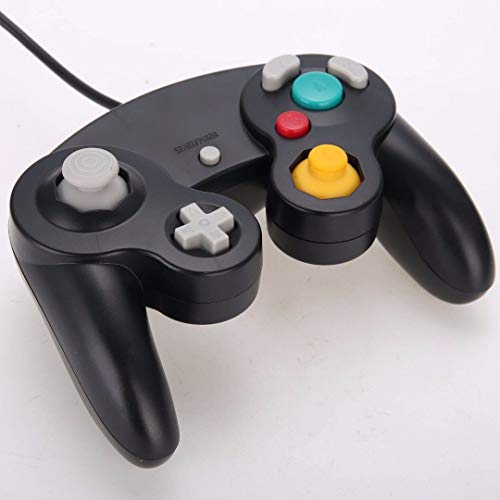 FidgetFidget for Nintendo Gamecube USB Classic Wired Controller Pad to PC MAC Game Accessory Purple