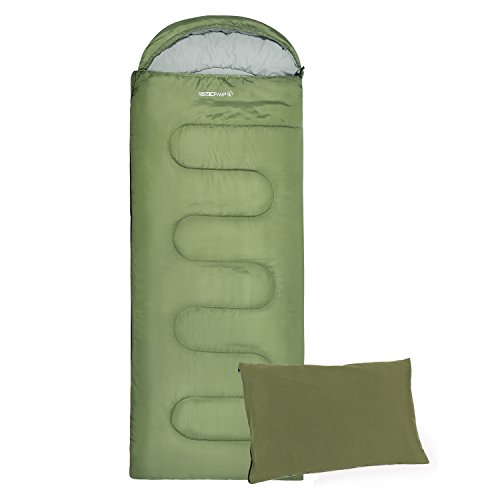 REDCAMP Small Camping Pillows for Sleeping, Cotton Ultralight Compressible Camp Pillow Portable