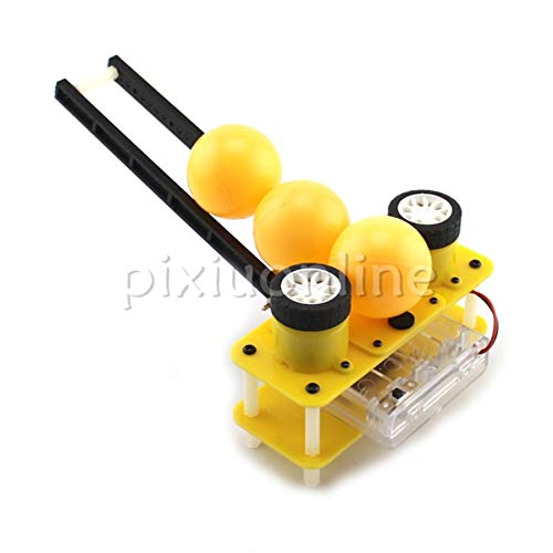 1suit J716 DIY Model Mini Pitching Machine Toy Making Free Russia Shipping - Thumbnail 5