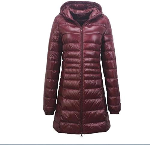 EBRICKON Womens Winter Outwear Packable Down Jacket Long Lightweight Hooded Coat