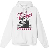 Elvis Presley unisex-adult Official Elvis Presley Merch on Stage Hoodie