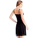 Ilusion 2012 - Lace Trim Satin Full Slip - Black, Size 36