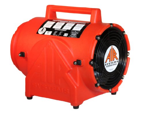 Air Systems CVF-8DC 1/4 HP 8" Contractor Grade Axial DC Ventilation Fan