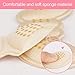 Heel Shoe Grips Heel Cushion Pads Heel Cushion Snugs Inserts, Shoe Pads, Heel Grips, Heel Pads, Grips Liners, Heel Blister Protectors for Men and Women's Loose Shoes, Too Big Shoes (2 Thin +2 Thick)