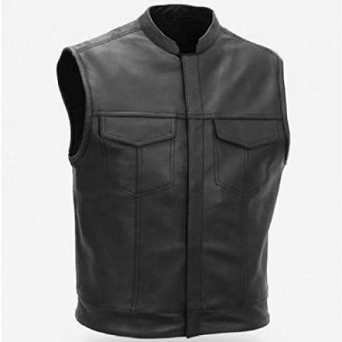 Gilet cuir biker style sons of anarchy Clearance