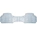 All-Weather Rubber Floor Mat Liner - for Autos - Built to Last Clear Rear Runner