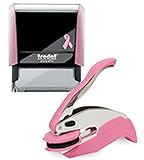 Pink Notary Seal Embosser and Self Inking Stamp Bundle | New Jersey