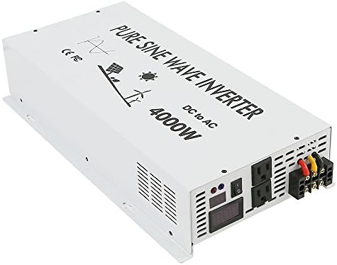 WZRELB 4000W Solar Power Inverter 12V 