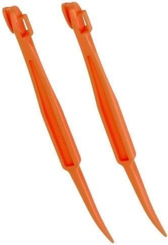 Minjie 2-pc Orange or Citrus Peeler