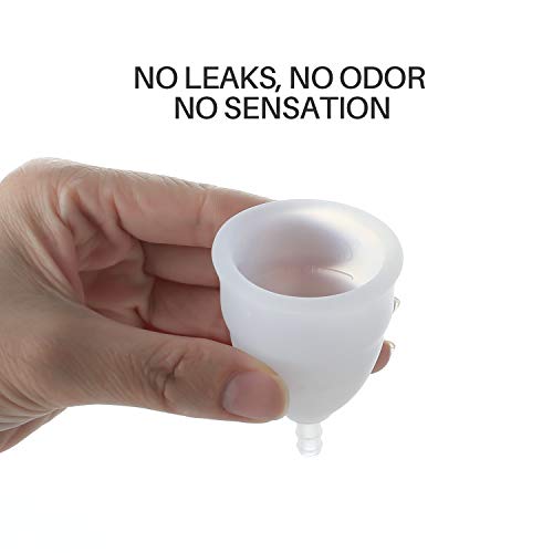 Menstrual Cup Reusable Period Cup MedicalGrade Silicone Soft and