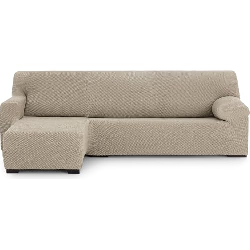 ECOMMERC3 Chaiselong | Universal and Versatile Short Left Arm Sofa Cover - Chaiselong Linen Protector Easy to Install for Back, Seat and Arms