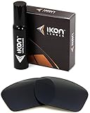 Polarized Ikon Replacement Lenses for Oakley Chainlink Sunglasses - Black
