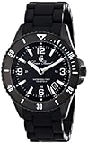 Lucien Piccard Men's LP-93608-BB-11 Moccasino Analog Display Swiss Quartz Black Watch