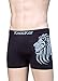 Knocker Men's Seamless Boxer Briefs Underwear Assorted 6 Pack (Free Size, Lion)