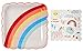 Meri Meri Rainbows and Unicorns Large Plates and Napkins -- Includes 12 Plates and 16 Napkins