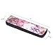 MoKo Holder Case for Apple Pencil 1st/2nd Generation, Carrying Bag Sleeve Pouch Cover Fit New iPad 9th/8th/7th Generation, iPad Air 4, iPad Mini 6/5, iPad Pro 11/Pro 12.9 2021/2020, Floral Purple