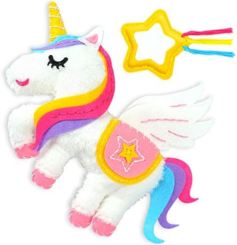 Magic World DIY Personalised Sewing Kit - My Magical Unicorn, Mix - Image 3