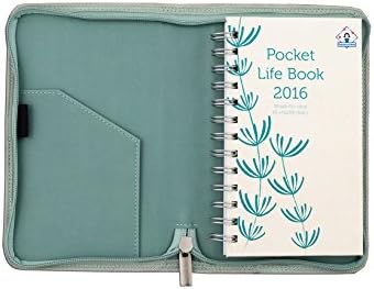 Organised Mum 2016 Pocket Life Book in a stylish faux leather diary cover (week-to-a-page diary with extra organisational pages runs from now to December 2016)