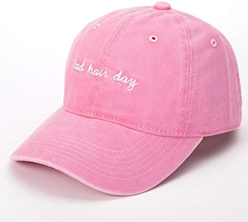 zhuzhuwen European and American tide letter baseball cap, visor washed old cap, retro men and women hat 3 adjustable