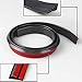 fulion 3D Carbon Fiber Car Rear Wing Lip Spoiler Tail Trunk Boot Roof Trim Luxury 59