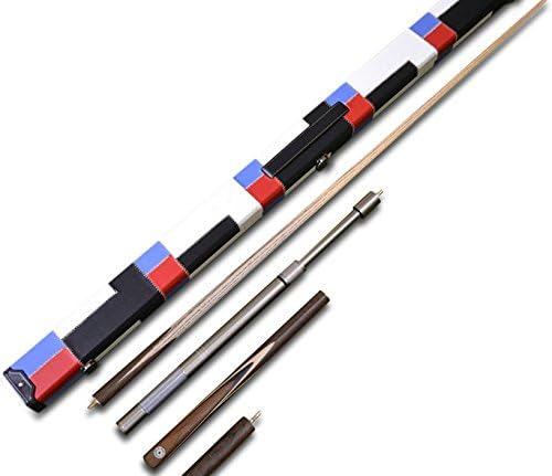 quality hand made 3/4 jointed snooker cue set with extensions & FREE hard case