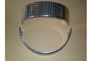 FENDERS INC Set of (2) Round Aluminum Tread Plate Cargo Trailer Fenders 34" L 17.25" H 10" W