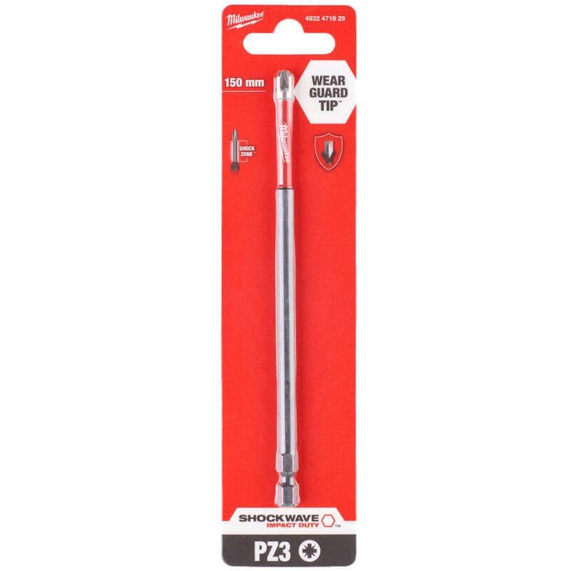 milw Milwaukee bit PZ3 150 mm Shockwave 4932471929