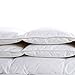 Luxurious All Seasons White Goose Down Comforter-Solid White Hypo-allergenic Duvet Insert 1000 Thread Count , 700+Fill Power 100% Cotton Shell Down Proof With Tabs ( King, White / Lightweight Warmth )